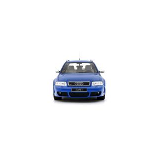 AUDI RS 4 (B5) NOGARO BLUE 2000 OttO mobile 1:18 Resinemodell (Türen, Motorhaube... nicht zu öffnen!)